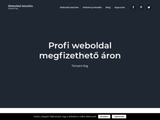 weboldal készítés Budapest