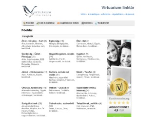 Virtuarium linktár, linkkatalógus